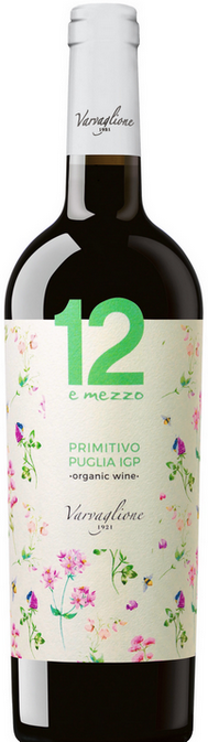 Bio Primitivo 12 emezzo - Varvaglione PRIMITIVO BIO