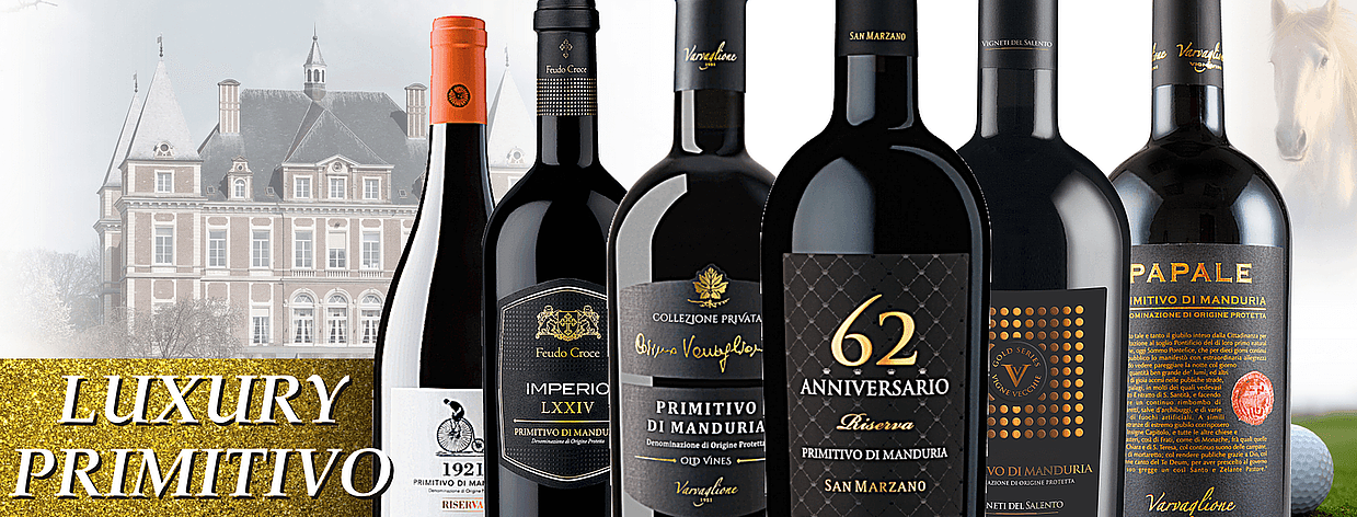 Kolekce Luxury Primitivo LUXURY RED WINES