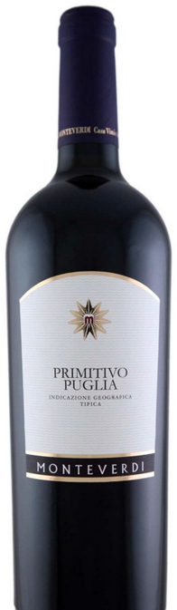 Monteverdi Primitivo igt - Gemma Linea Puglia Primitivo