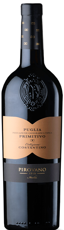 Pirovano Primitivo víno puglia Pirovano Costantino