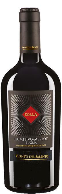 Zolla Primitivo - Merlot, Vigneti del Salento víno salento